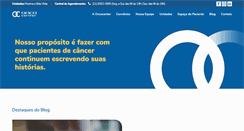 Desktop Screenshot of oncocentermedicos.com.br